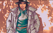 Teenage Queen for Amiga - The game begins with this background image.