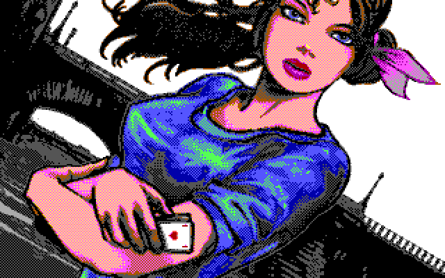 Teenage Queen IBM PC/Compatibles Screenshot: I won again...