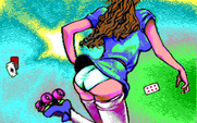 Teenage Queen for IBM PC/Compatibles - Another round won!