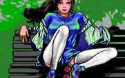 Teenage Queen for IBM PC/Compatibles - My winning streak began, here's the first updated image.