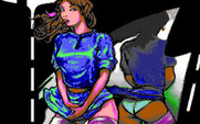 Teenage Queen for IBM PC/Compatibles - Images become progressively more revealing.