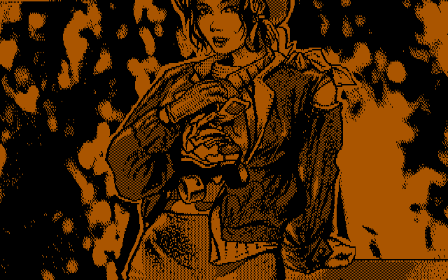 Teenage Queen IBM PC/Compatibles Screenshot: Here's the first image...