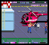 Double Dragon II: The Revenge for Arcade - Smack, I've been hit!