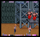 Double Dragon II: The Revenge for Arcade - Here comes trouble! Two very tough opponents at once!