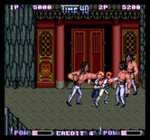 Double Dragon II: The Revenge for Arcade - The first opponents for this mission arrive...