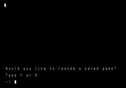 High $take$ for Apple II - Resume a saved game?