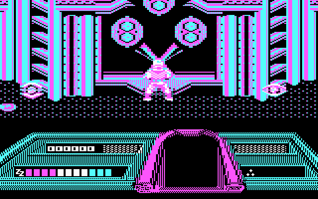 Dream Warrior IBM PC/Compatibles Screenshot: Game start.