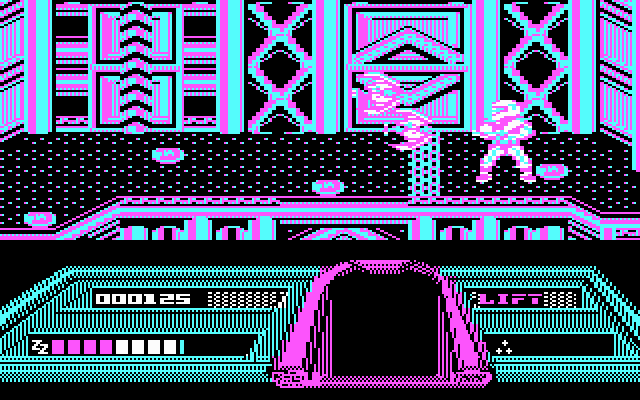 Dream Warrior IBM PC/Compatibles Screenshot: Flying creatures incoming!