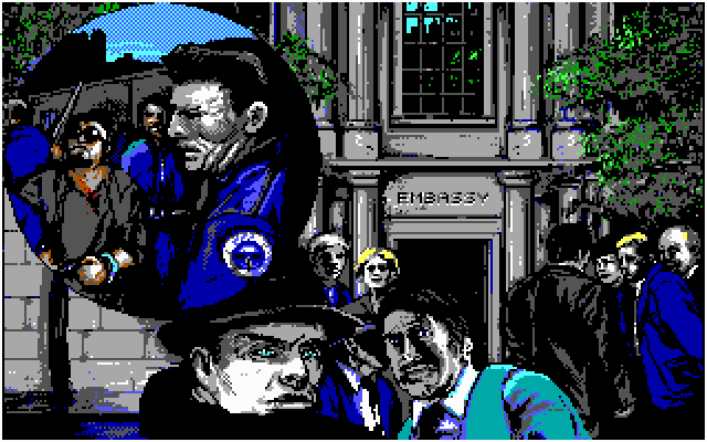 Hostage: Rescue Mission IBM PC/Compatibles Screenshot: Mission failed!
