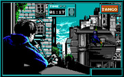 Hostage: Rescue Mission for IBM PC/Compatibles - Scaling the building...
