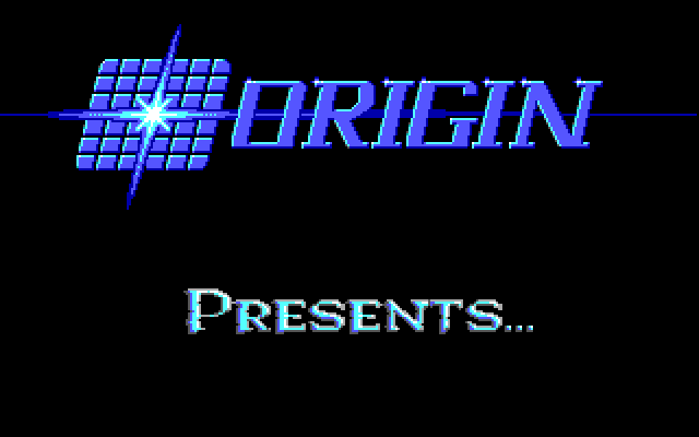Knights of Legend IBM PC/Compatibles Screenshot: Origin logo.