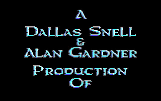 Knights of Legend IBM PC/Compatibles Screenshot: One of the credits screens.