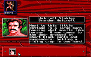 Knights of Legend for IBM PC/Compatibles - Visiting a barn.