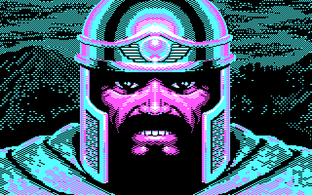 Knights of Legend IBM PC/Compatibles Screenshot: Knight closeup.