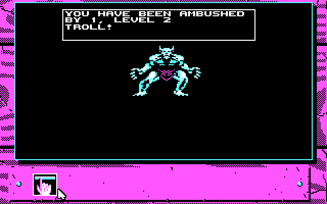 Knights of Legend IBM PC/Compatibles Screenshot: It's an ambush!