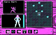 Knights of Legend for IBM PC/Compatibles - The battle screen.