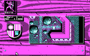 Knights of Legend for IBM PC/Compatibles - Overhead view of the town.