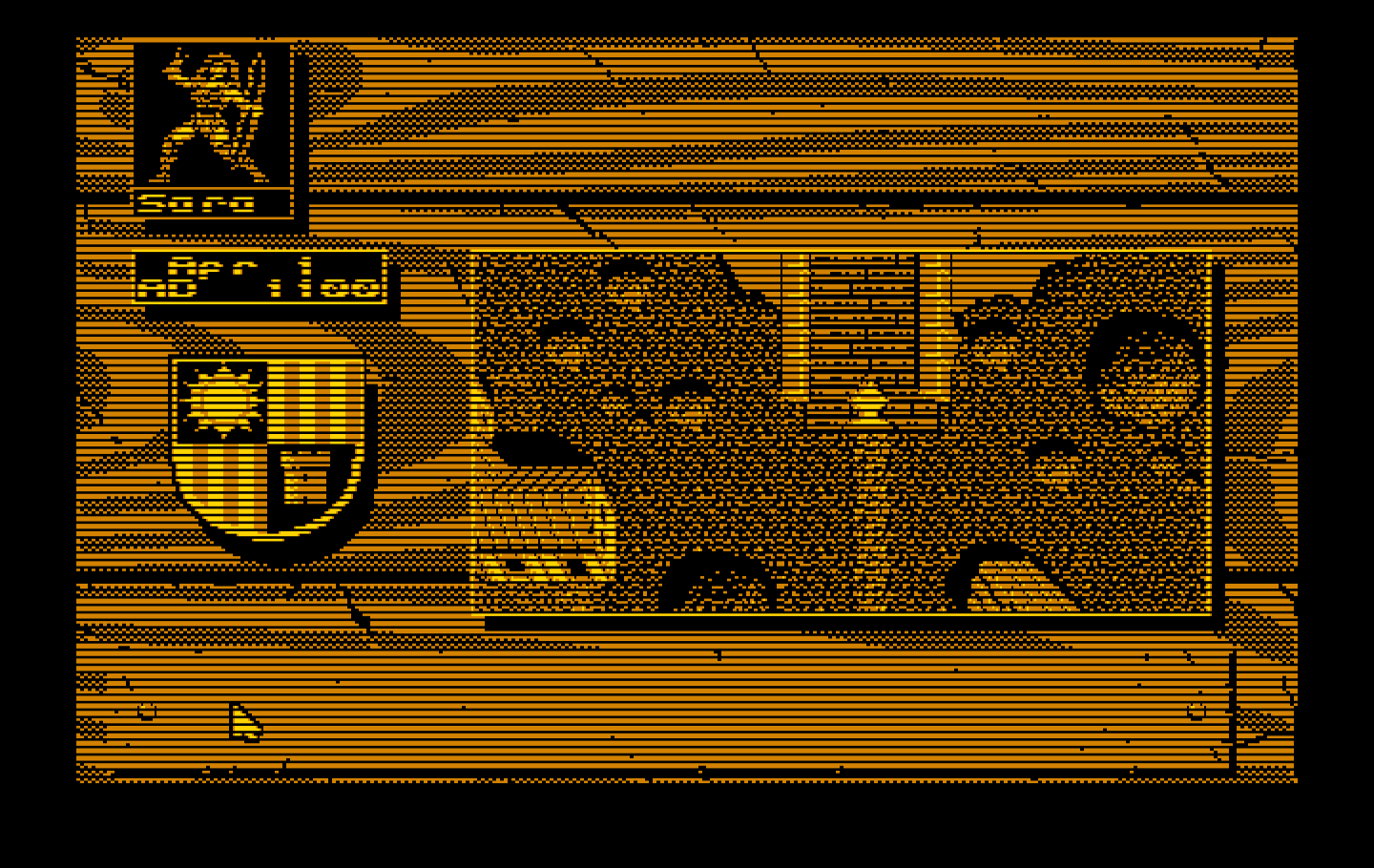 Knights of Legend IBM PC/Compatibles Screenshot: Where does this bridge lead?
