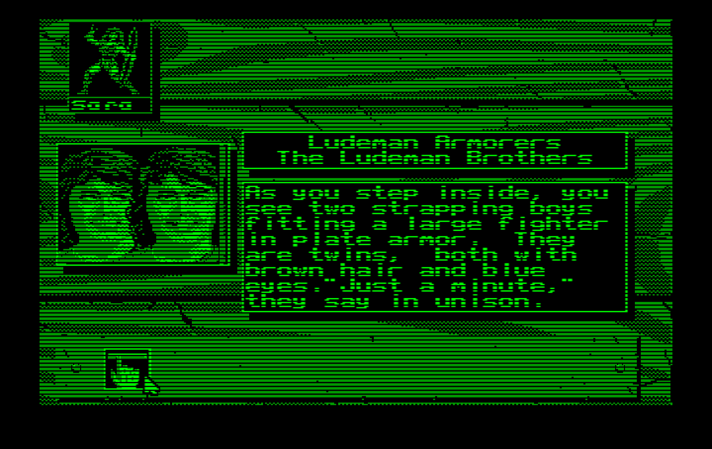 Knights of Legend IBM PC/Compatibles Screenshot: Need to purchase armour?