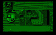 Knights of Legend for IBM PC/Compatibles - Overhead view of the town.