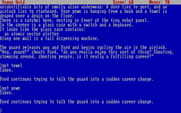 Hitchhiker's Guide to the Galaxy, The for IBM PC/Compatibles - About to get shoved out an airlock...