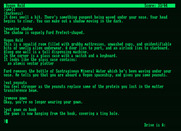 Hitchhiker's Guide to the Galaxy, The for Amstrad PCW - In the Vogon hold.