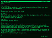 Hitchhiker's Guide to the Galaxy, The for Amstrad PCW - Wandering around my house as if it was a normal morning...