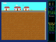 MinerVGA for IBM PC/Compatibles - Starting a game.