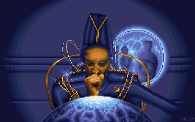 Never Mind Amiga Screenshot: Loading screen.
