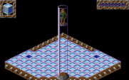 Never Mind for Amiga - When a level is completed a tube takes you to the next challenge!