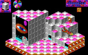 Never Mind for IBM PC/Compatibles - Walking on a side wall.