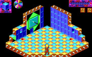 Never Mind for IBM PC/Compatibles - Start of the first level.