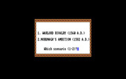 Nobunaga's Ambition II for IBM PC/Compatibles - The game has 2 scenarios from which to choose, and they have different objectives