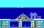 Ocean Ranger for IBM PC/Compatibles - The forward view from the bridge, and enemy in sight!