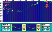 Ocean Ranger for IBM PC/Compatibles - This is the Coordinate Map and helps with navigation to the primary and secondary targets