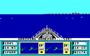 Ocean Ranger for IBM PC/Compatibles - A message telling the Captain of home port arrival