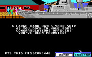 Ocean Ranger for IBM PC/Compatibles - Fanfare greets the ship upon its arrival!