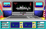 Ocean Ranger for IBM PC/Compatibles - The Captain views the Damage Report, and things look good!