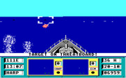 Ocean Ranger for IBM PC/Compatibles - This is a hit with canon fire