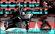 Ocean Ranger for IBM PC/Compatibles - Title screen