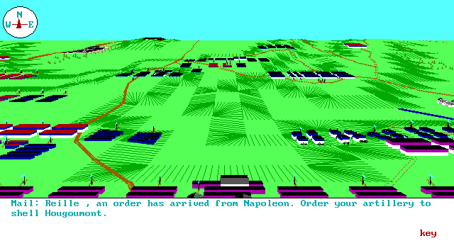 Waterloo IBM PC/Compatibles Screenshot: An order has arrived!