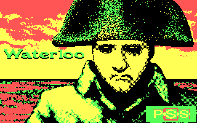 Waterloo IBM PC/Compatibles Screenshot: Title screen.