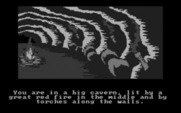 Hobbit, The for IBM PC/Compatibles - In a big cavern lit by a fire...