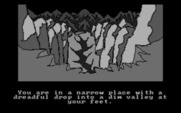 Hobbit, The for IBM PC/Compatibles - There is a dreadful drop ahead...be careful!