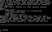 Hobbit, The for IBM PC/Compatibles - You can switch between graphics and text screens.