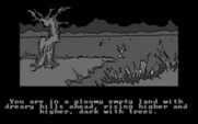 Hobbit, The for IBM PC/Compatibles - A gloomy, empty land...