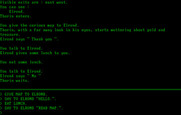 Hobbit, The for IBM PC/Compatibles - Talking to Elrond...