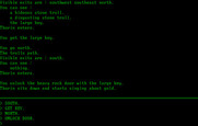 Hobbit, The for IBM PC/Compatibles - Unlocking a heavy door...