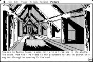 Hobbit, The for Macintosh - Entering a great hall!