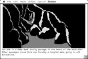 Hobbit, The for Macintosh - In a deep dark stuffy passage...
